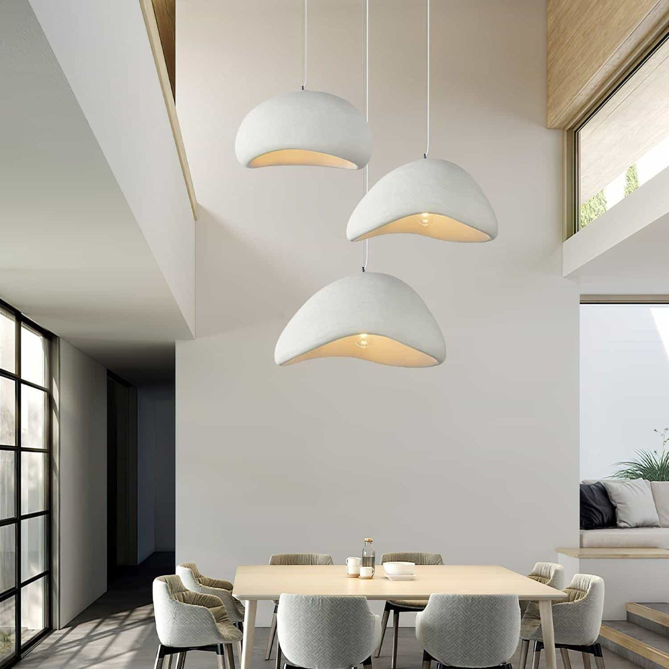 Khmara Lamp Collection: Wabi-Sabi Inspired Pendant Lamps for Serene Spaces