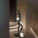 Kicking Ball Sculpture Character Floor Lamp - DWHOME