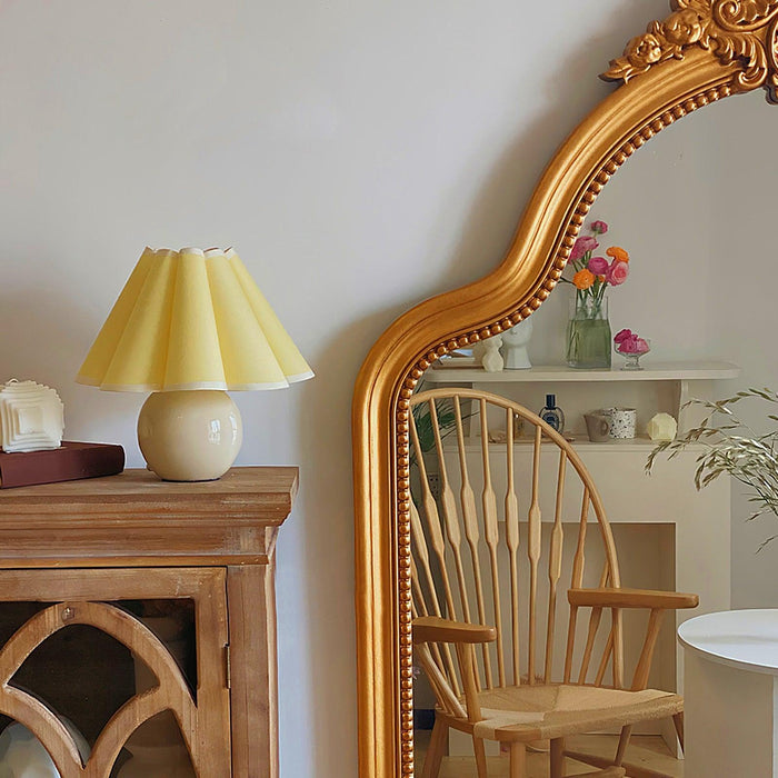 Kicsi Knife Pleat Table Lamp-DWHOME