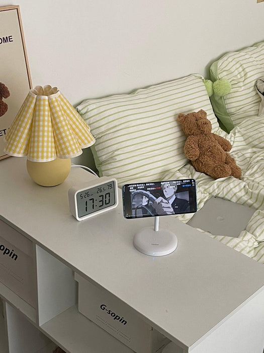 Kicsi Knife Pleat Table Lamp-DWHOME