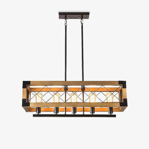 Kitchen Island Rectangle Chandelier-DWHOME