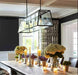 Kjell Glass Case Quadriplet Hanging Lamp - DWHOME