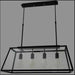 Kjell Glass Case Quadriplet Hanging Lamp - DWHOME