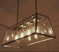 Kjell Glass Case Quadriplet Hanging Lamp - DWHOME