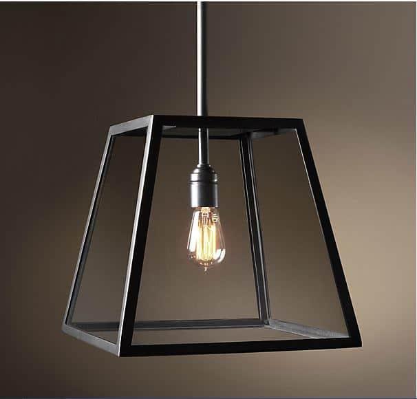 Kjell Glass Case Quadriplet Hanging Lamp - DWHOME