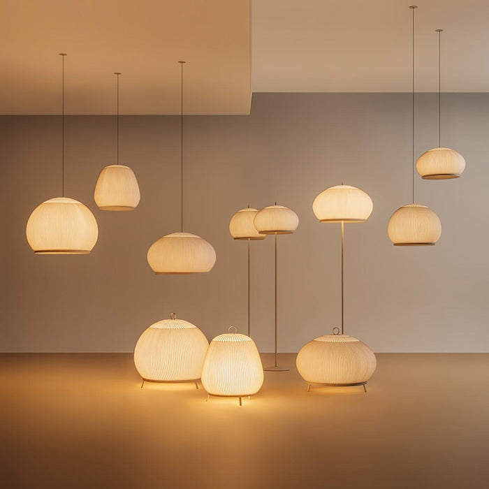 Lantern Knit Floor Lamp-DWHOME