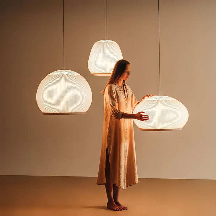 Lantern Knit Pendant Lamp-DWHOME