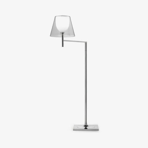 Chrome Prism Bending Floor Light-DWHOME