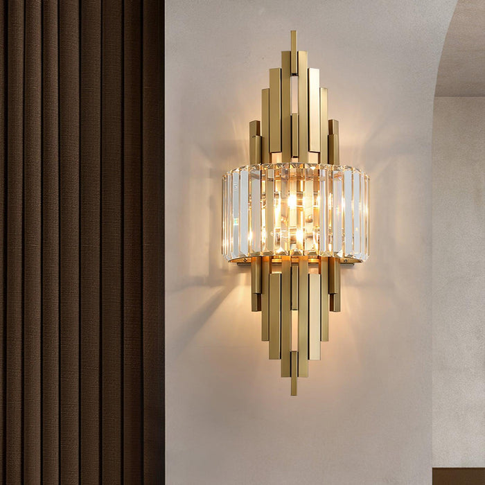 Kubica Crystal Wall Lamp-DWHOME