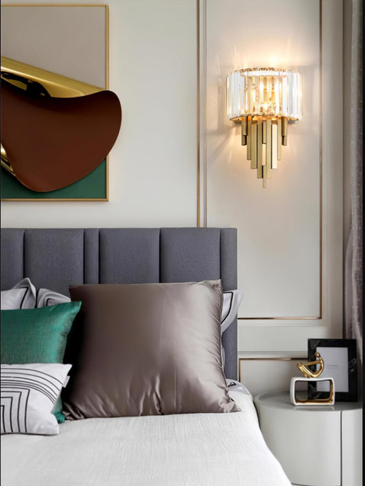 Kubica Crystal Wall Lamp-DWHOME