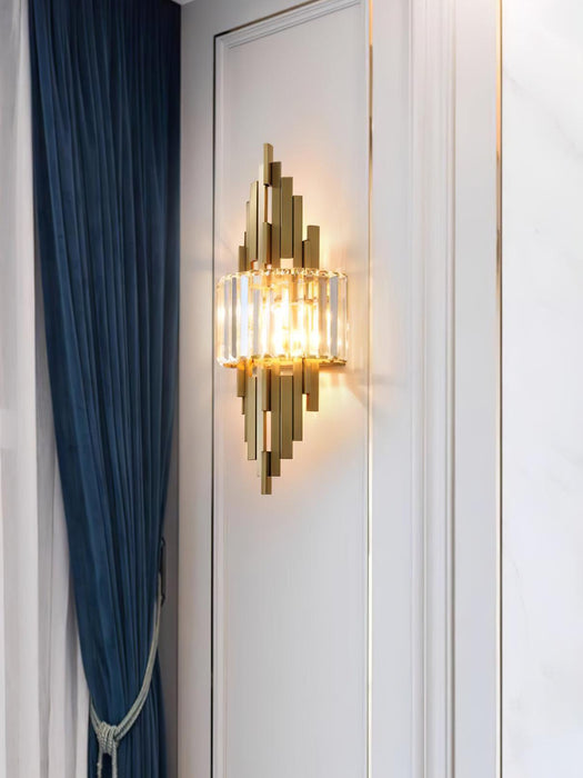 Kubica Crystal Wall Lamp-DWHOME