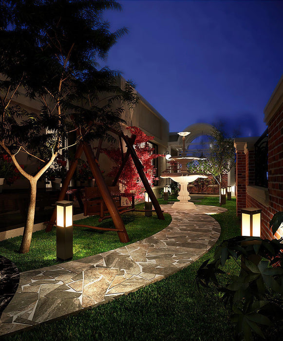 Kuzco Bollard Solar Outdoor Light-DWHOME
