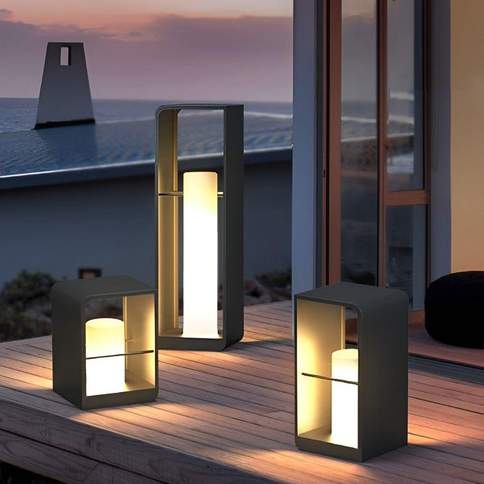 Lantern Garden Solar Outdoor Light-DWHOME
