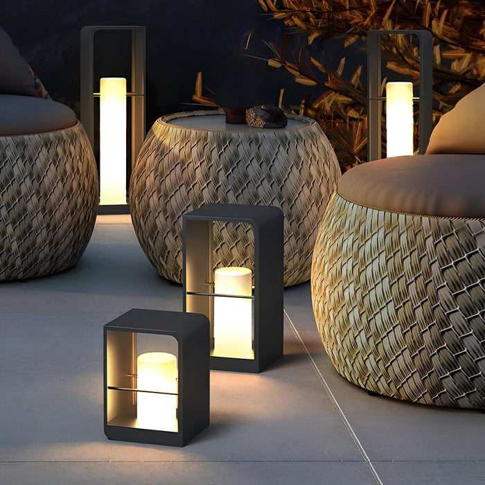 Lantern Garden Solar Outdoor Light-DWHOME
