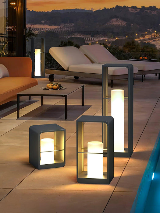 Lantern Garden Solar Outdoor Light-DWHOME