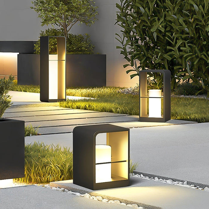 Lantern Garden Solar Outdoor Light-DWHOME