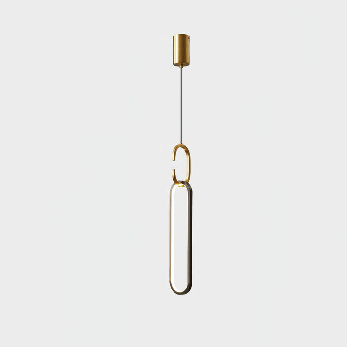 Oval Rings Pendant Light-DWHOME