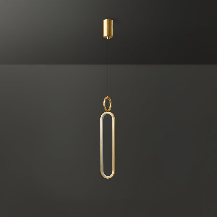 Oval Rings Pendant Light-DWHOME