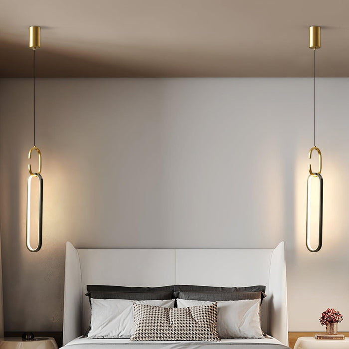 Oval Rings Pendant Light-DWHOME