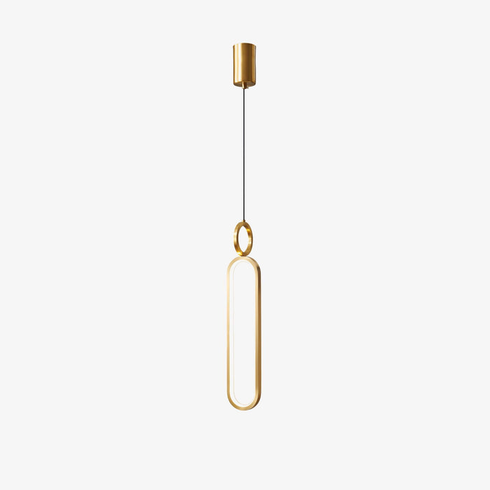 Oval Rings Pendant Light-DWHOME