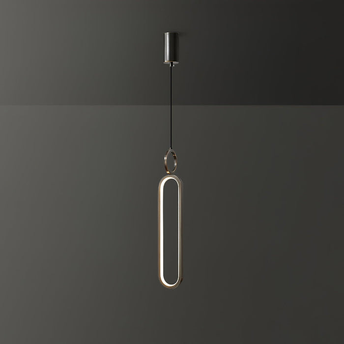 Oval Rings Pendant Light-DWHOME