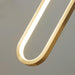 Oval Rings Pendant Light-DWHOME