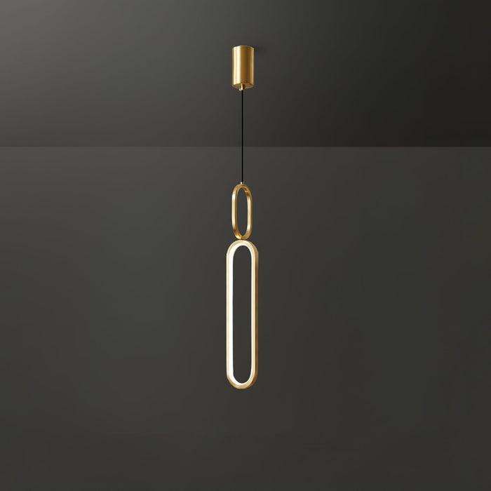 Oval Rings Pendant Light-DWHOME