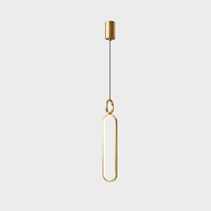 Oval Rings Pendant Light-DWHOME