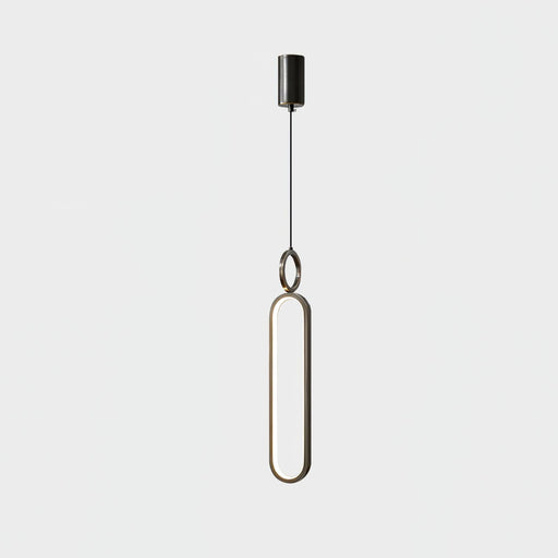 Oval Rings Pendant Light-DWHOME
