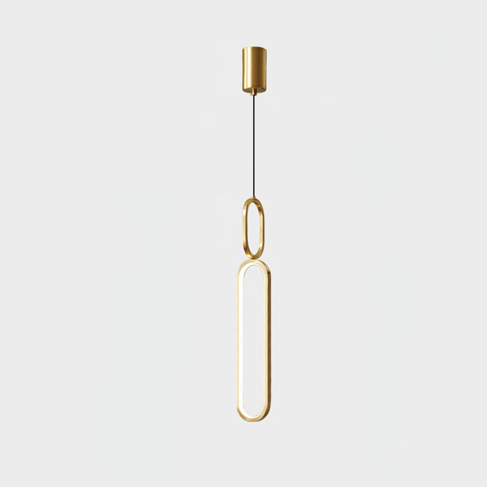 Oval Rings Pendant Light-DWHOME