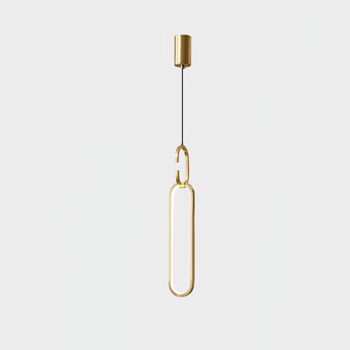 Oval Rings Pendant Light-DWHOME