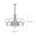 La Pointe Chandelier-DWHOME