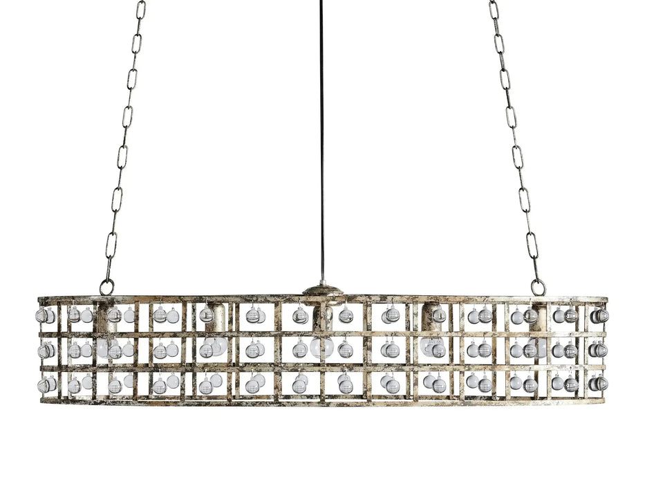 La Cage Oval Chandelier 5-Light-DWHOME