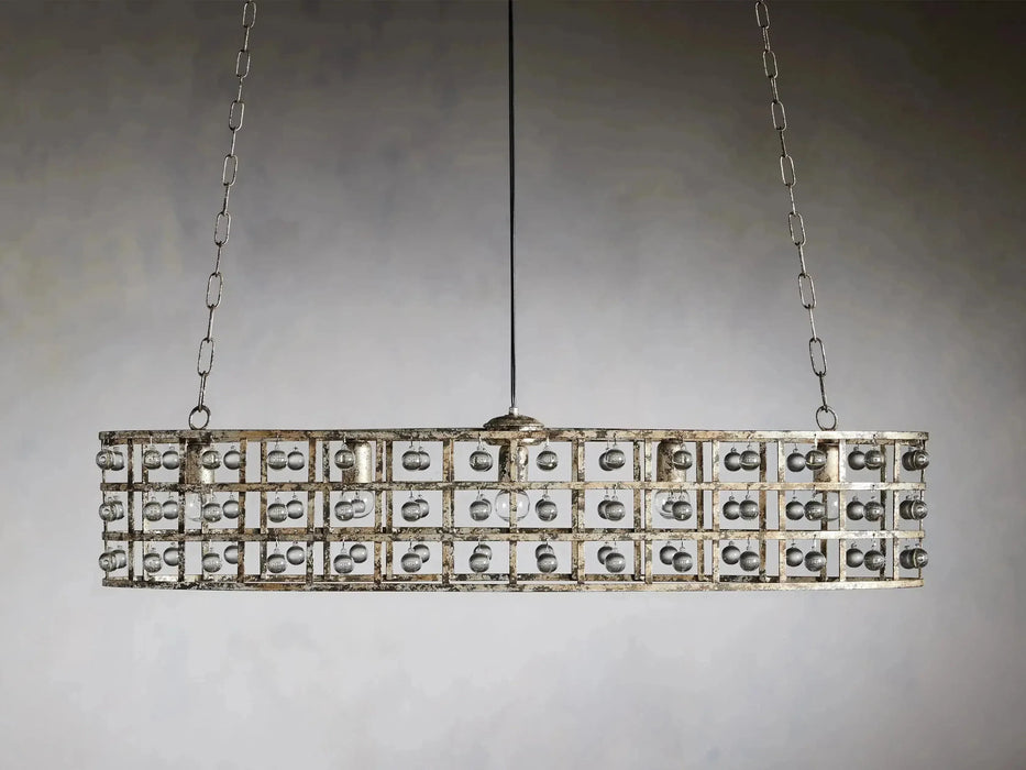 La Cage Oval Chandelier 5-Light-DWHOME