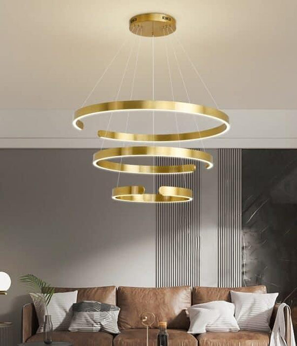 Lacrosheen C-shape Ring Hanging Lamp-DWHOME