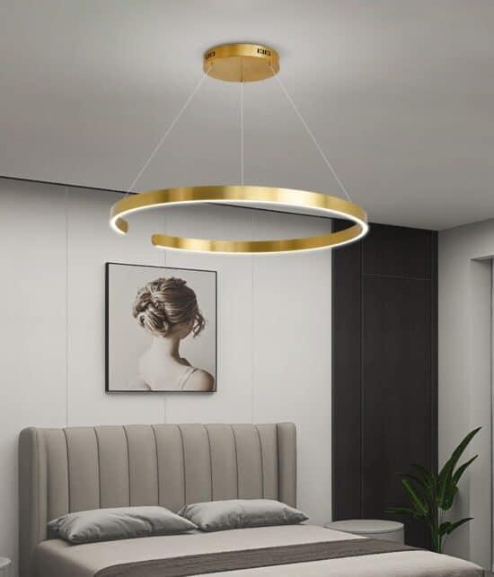 Lacrosheen C-shape Ring Hanging Lamp-DWHOME