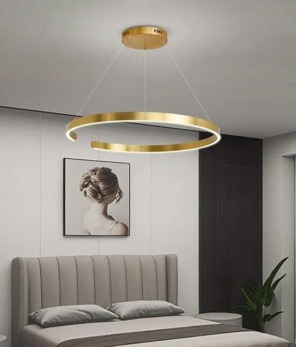 Lacrosheen C-shape Ring Hanging Lamp-DWHOME