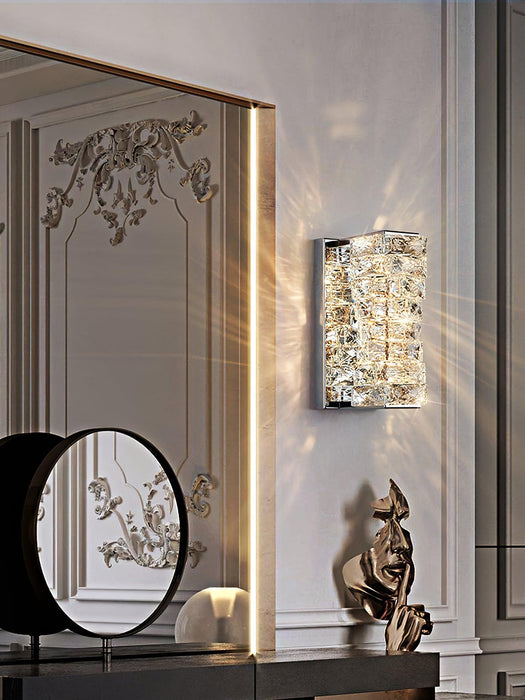 Laminated Crystal Wall Light - DWHOME