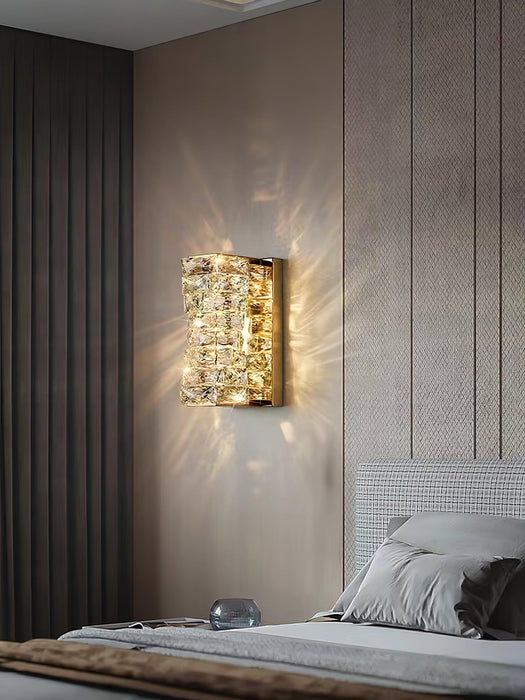 Laminated Crystal Wall Light - DWHOME