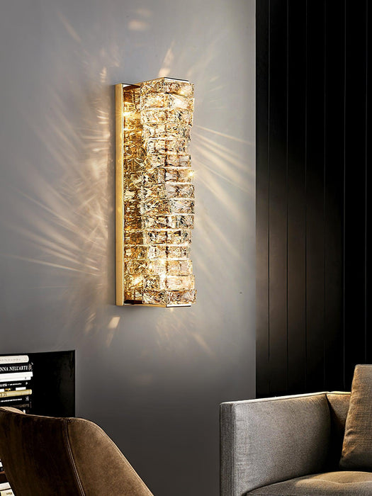 Laminated Crystal Wall Light - DWHOME