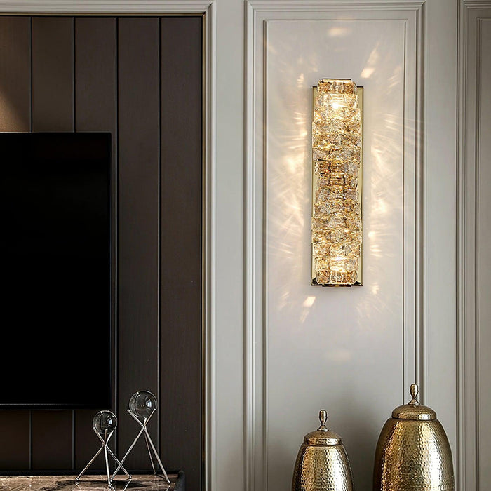 Laminated Crystal Wall Light - DWHOME