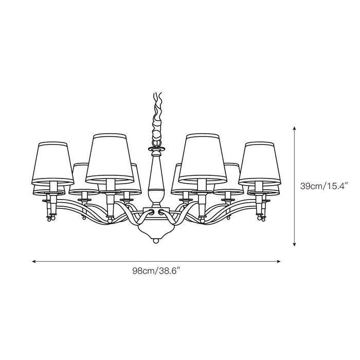 Lanora Chandelier-DWHOME