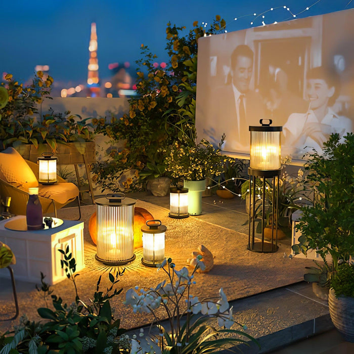 Lantern Garden Solar Outdoor Light-DWHOME