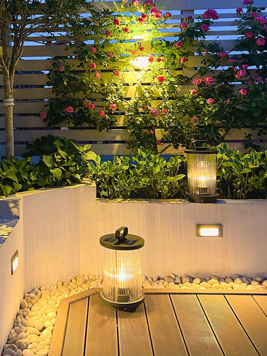 Lantern Garden Solar Outdoor Light-DWHOME