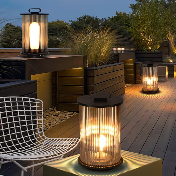 Lantern Garden Solar Outdoor Light-DWHOME