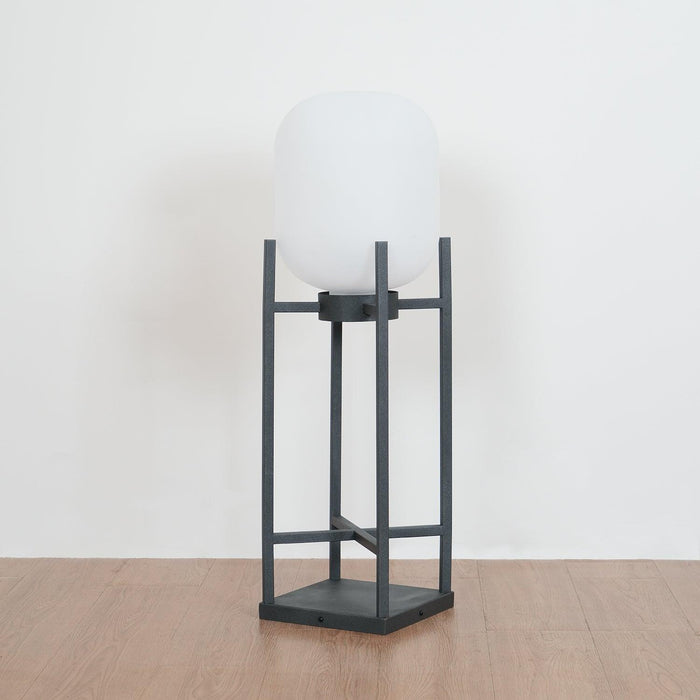 Lantern Outdoor Solar Floor Lamp-DWHOME