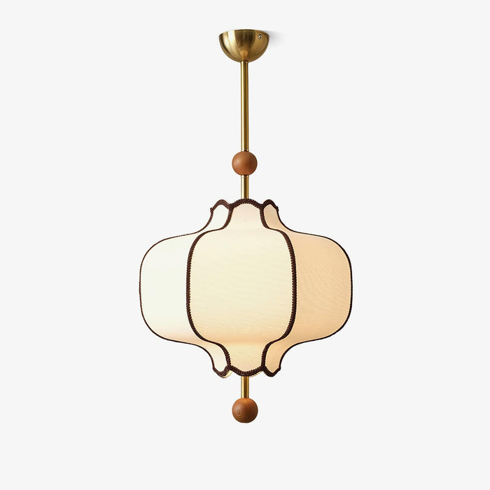 Lantern Fabric Pendant Light-DWHOME