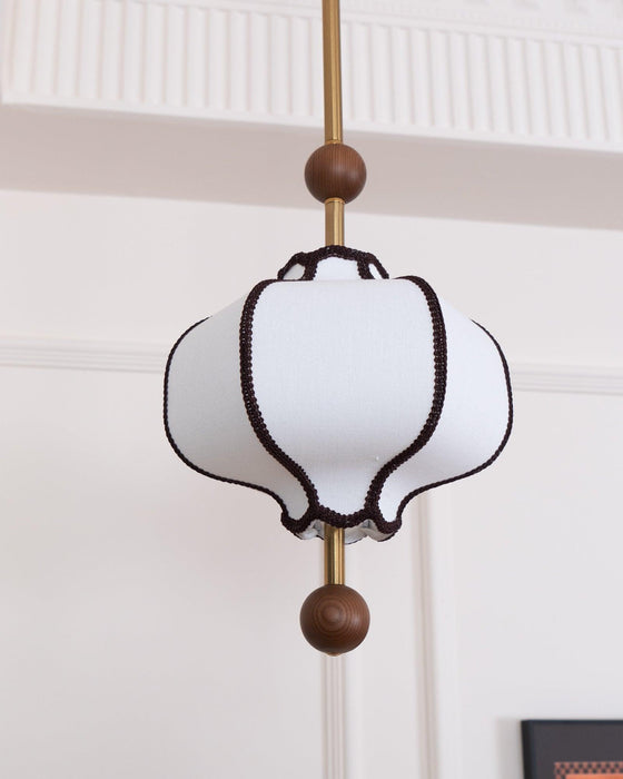 Lantern Fabric Pendant Light-DWHOME