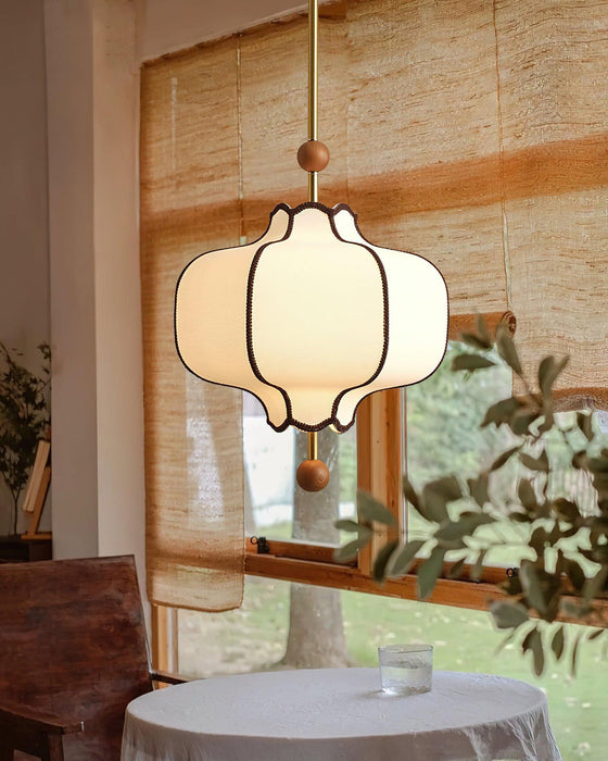 Lantern Fabric Pendant Light-DWHOME