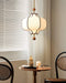 Lantern Fabric Pendant Light-DWHOME
